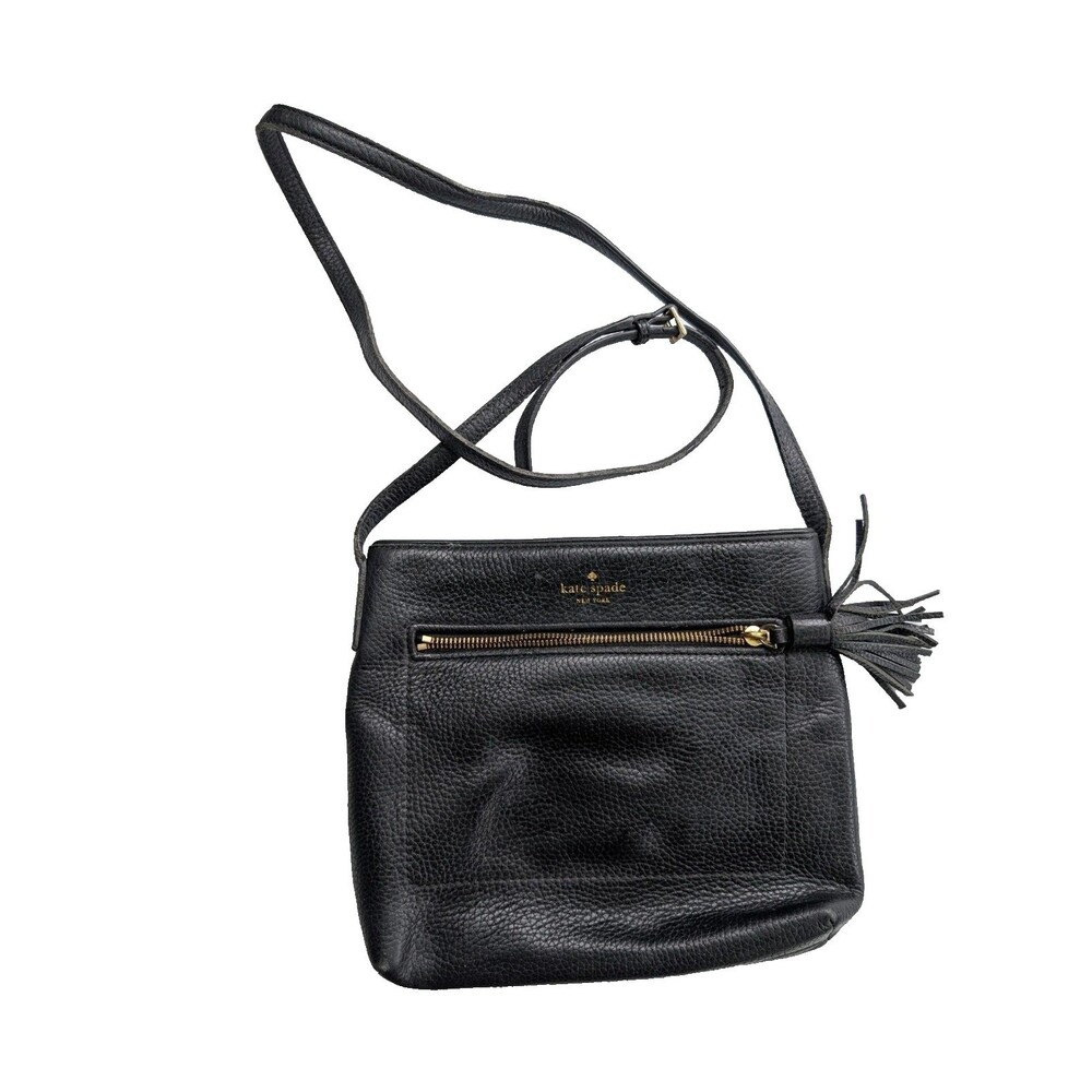 Kate Spade Cobble Hill Ellen black pebbled leather crossbody bag